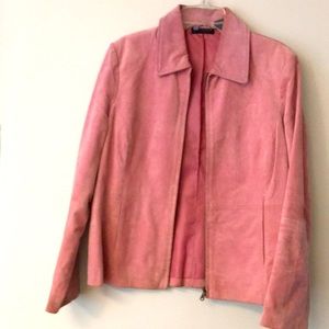 Leather jacket. Size petite medium.